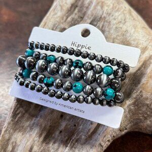 NEW Set of 5 Western Bracelets